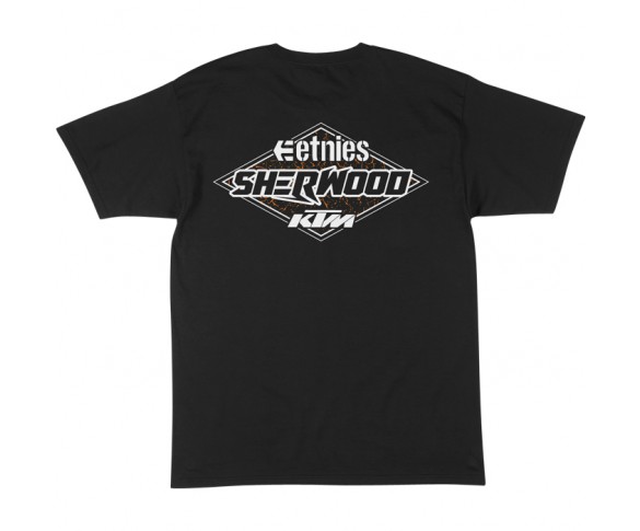 Etnies, T-Shirt Airborn KTM, VUXEN, L, SVART
