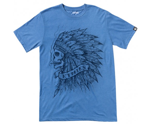 Etnies, T-Shirt Warrior, VUXEN, M, BLÅ