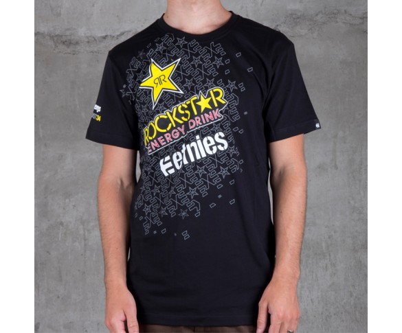 Etnies, T-Shirt RockStar Disperse, VUXEN, M, SVART