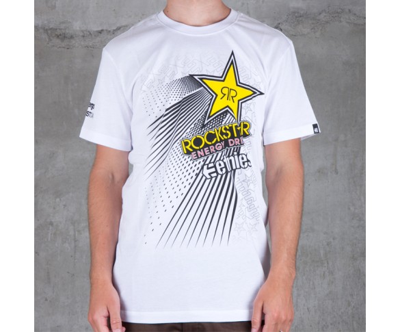 Etnies, T-Shirt RockStar Burst, VUXEN, M, VIT