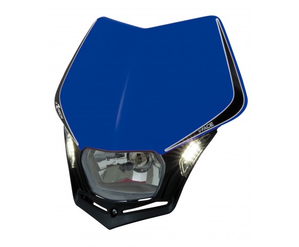 Rtech, Framlampa V-Face LED, BLÅ