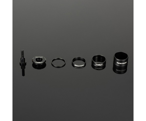 Renthal, Headset Spacer and Top-Cap. Black