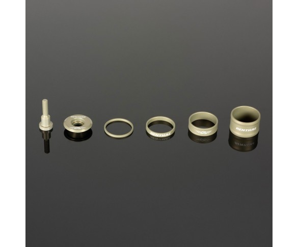 Renthal, Headset Spacer and Top-Cap. AluGold.