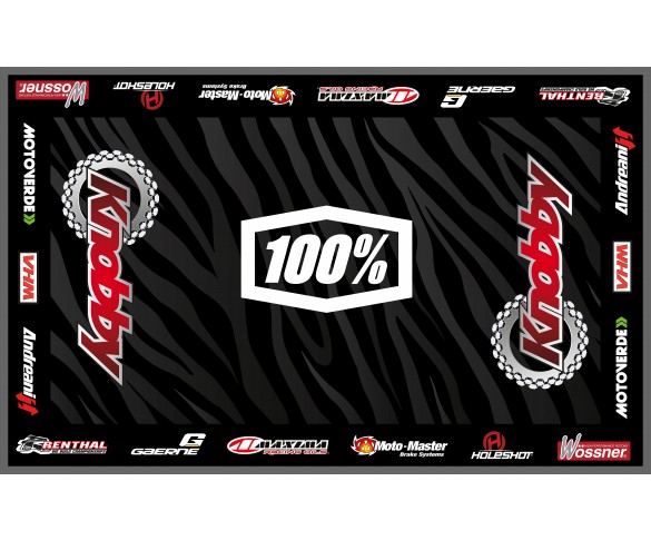 Knobby, "LOGO" Miljömatta 160 X 100 cm