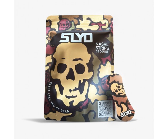 SLYD, Nasal Strips, MAX FLOW Camo (35 Pack)