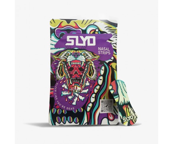 SLYD, Nasal Strips, MAX FLOW Tiger (35 Pack)