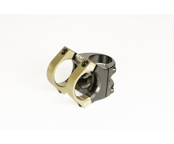 Renthal, V2 Apex. 35 x 40mm. Black/AluGold