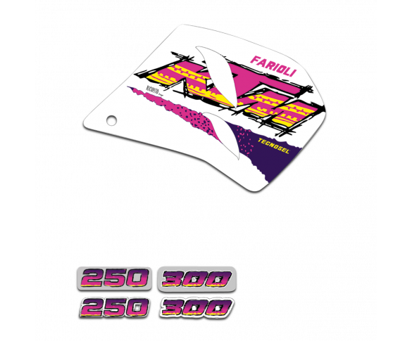 Tecno-X, Dekal KTM 4-T, 93-99