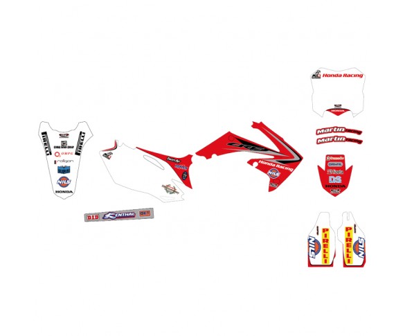 Why Stickers, Replica Kit Martin Racing CRF 250, 04-09