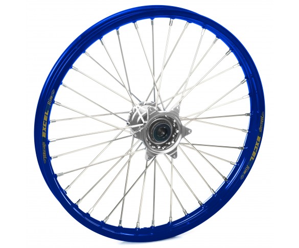 Haan Wheels, Komplett Hjul, 1,60, 21", FRAM, SILVER BLÅ