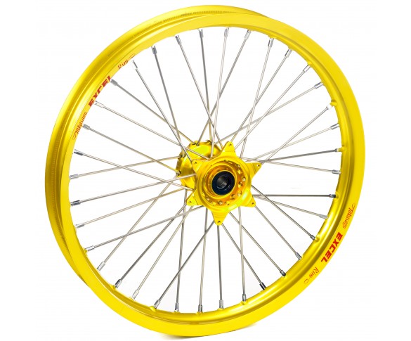 Haan Wheels, Komplett Hjul, 1,60, 21", FRAM, GUL
