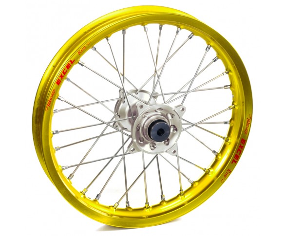 Haan Wheels, Komplett Hjul, 2,15, 18", BAK, GUL SILVER