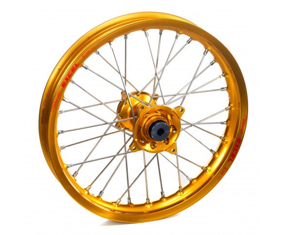 Haan Wheels, Komplett Hjul, 2,15, 19", BAK, GULD