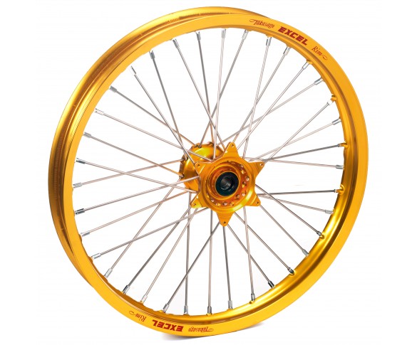 Haan Wheels, Komplett Hjul, 1,60, 21", FRAM, GULD