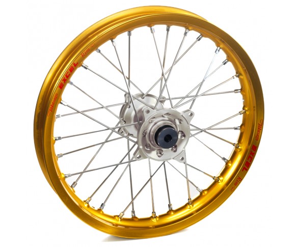 Haan Wheels, Komplett Hjul, 1,85, 16", BAK, GULD SILVER