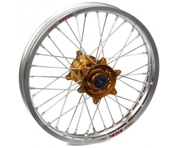 Haan Wheels, Komplett Hjul, 2,15, 19", BAK, SILVER BRONS