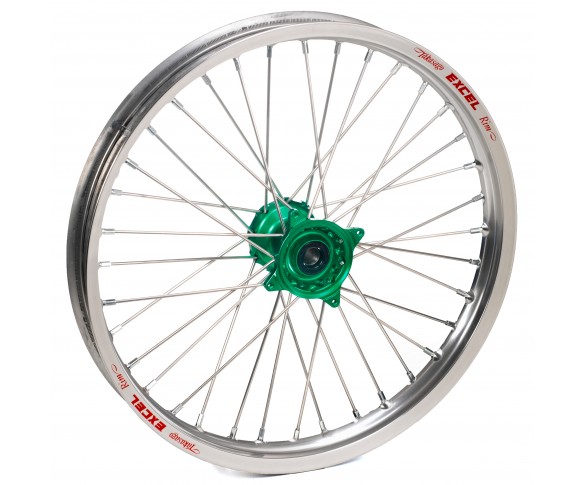 Haan Wheels, Komplett Hjul, 1,60, 21", FRAM, SILVER GRÖN