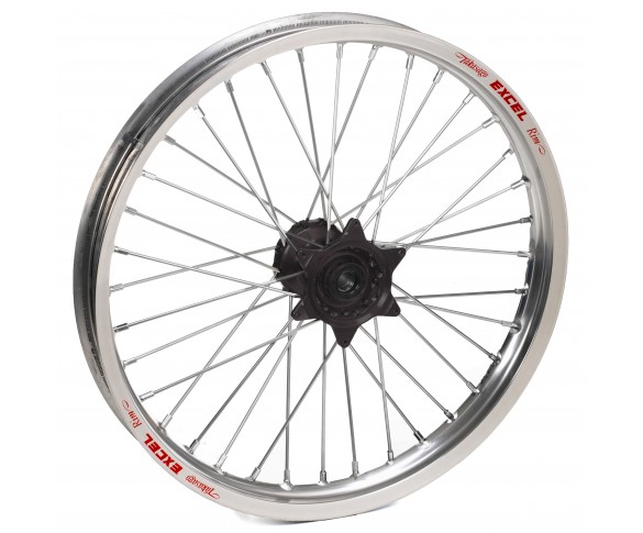 Haan Wheels, Komplett Hjul, 1,60, 21", FRAM, SILVER SVART