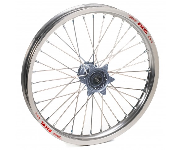 Haan Wheels, Komplett Hjul, 1,60, 21", FRAM, SILVER GRÅ