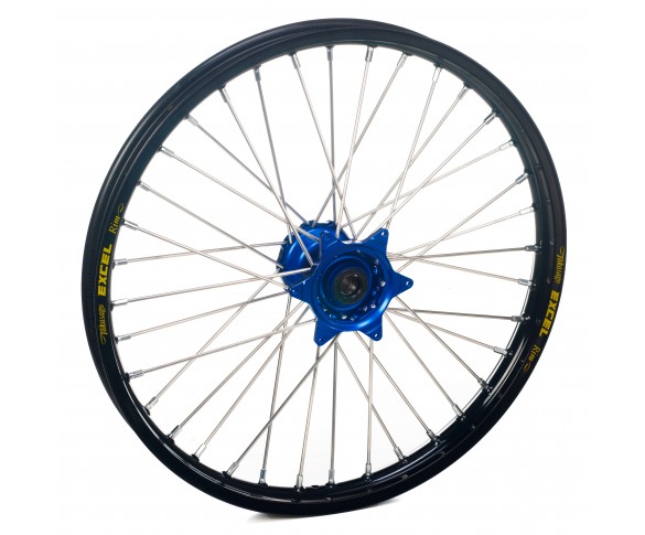 Haan Wheels, Komplett Hjul, 1,60, 19", FRAM, SVART BLÅ