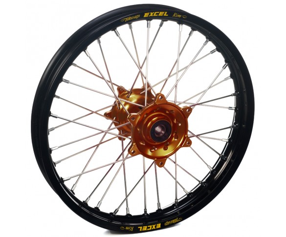 Haan Wheels, Komplett Hjul, 2,15, 19", BAK, BRONS SVART