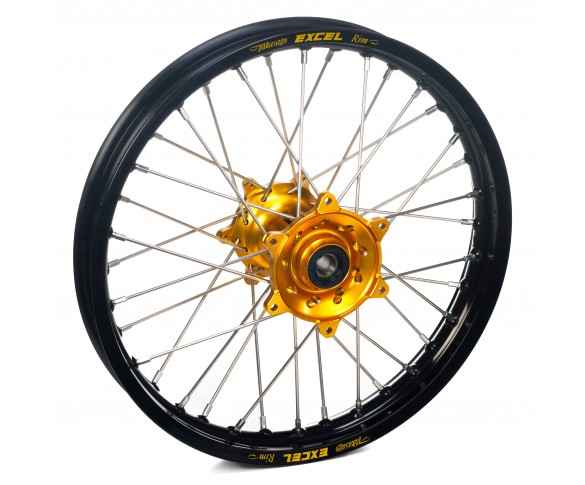 Haan Wheels, Komplett Hjul, 1,85, 19", BAK, SVART GULD