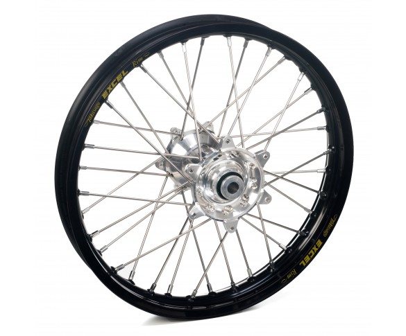 Haan Wheels, Komplett Hjul, 1,60, 14", BAK, SILVER SVART