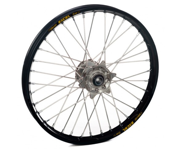 Haan Wheels, Komplett Hjul, 1,40, 19", FRAM, SVART GRÅ