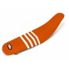 Moto Seat, Sadelöverdrag Stripes, VIT ORANGE