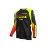 Shot, TRÖJA DRAW KID BLOCK, BARN, 12/13, NEON SVART GUL