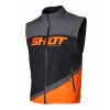 Shot, Jacka BODYWARMER LITE, VUXEN, L, GRÅ NEON ORANGE