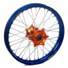 Haan Wheels, Komplett Hjul, 2,15, 19", BAK, BLÅ ORANGE
