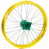 Haan Wheels, Komplett Hjul, 1,60, 14", FRAM, GUL GRÖN