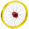 Haan Wheels, Komplett Hjul, 1,60, 21", FRAM, GUL RÖD