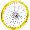 Haan Wheels, Komplett Hjul, 1,60, 21", FRAM, GUL SILVER