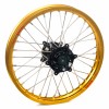 Haan Wheels, Komplett Hjul, 3,00, 18", BAK, SVART GULD