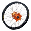 Haan Wheels, Komplett Hjul, 1,60, 14", BAK, SVART ORANGE