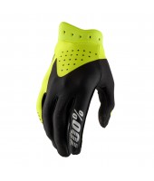 100%, ITRACK Handskar Black/Flo Yellow, VUXEN, S, NEON SVART GUL