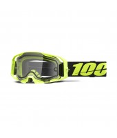 100%, ARmatic™ ENDURO MOTO Dual Pane Glasögon Neon Yellow - Clear Lens