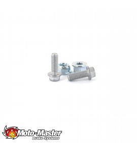 Moto-Master, Skiv bult M6x16 Sexkant 1pcs, BAK FRAM