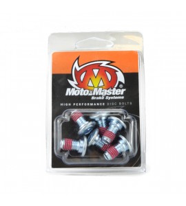 Moto-Master, Skiv Bult M8*12 Flat 6st, BAK FRAM