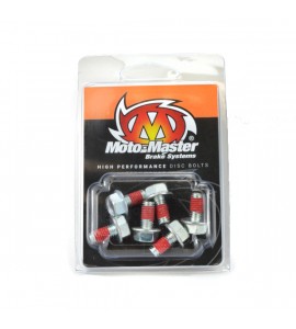 Moto-Master, Skiv bult M6x12 Sexkant 6pcs, BAK FRAM