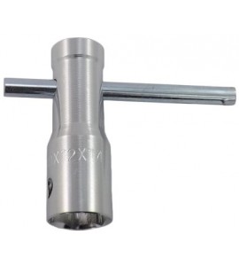 Holeshot, Tändstiftsnyckel 16-18-21mm (passar stift med 10, 12 och 14 mm gänga)