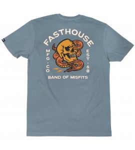 Fasthouse, Manasa SS T-shirt, Denim, VUXEN, S