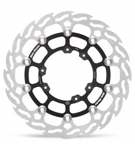 Moto-Master, Bromsskiva Flame Floating 296mm, Vänster, FRAM