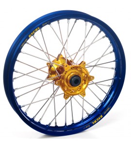 Haan Wheels, Komplett Hjul, 1,60, 21", FRAM, BLÅ GULD