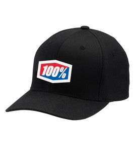 100%, Hat- Flexfit Classic, VUXEN, L XL, SVART