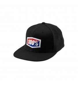 100%, OFFICIAL Flexfit Cap, VUXEN, L XL, SVART