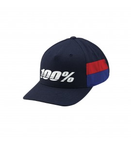 100%, LOYAL Youth Snapback Hat Navy - OS, BARN