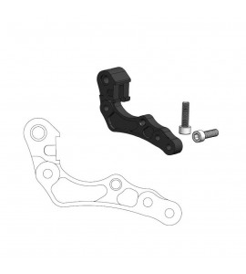 Moto-Master, Adapter till Flame Flytande 260mm skiva, FRAM, SVART, FRAM, SVART